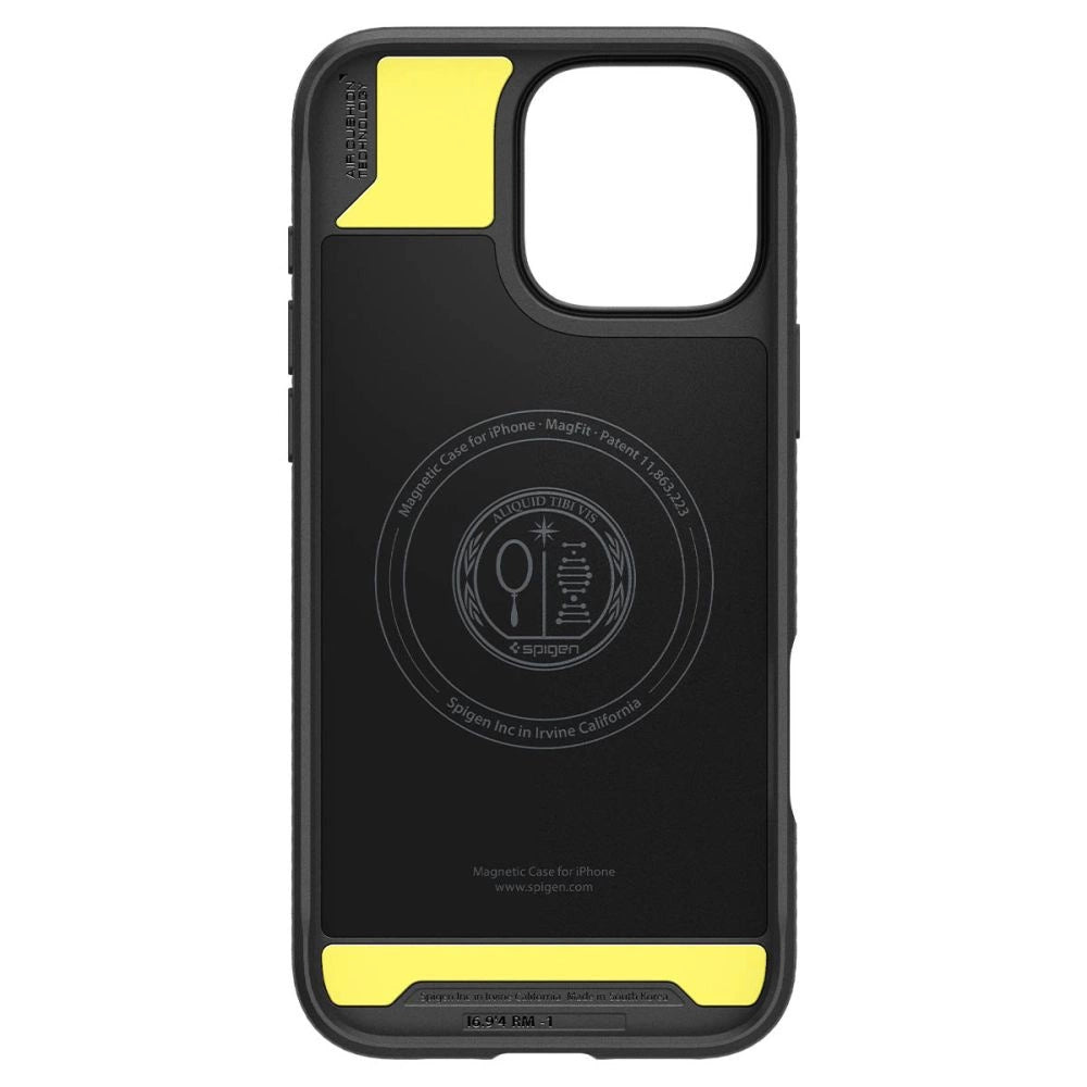 Spigen Rugged Armor MagSafe Case for iPhone 16 Pro Max - Black_2