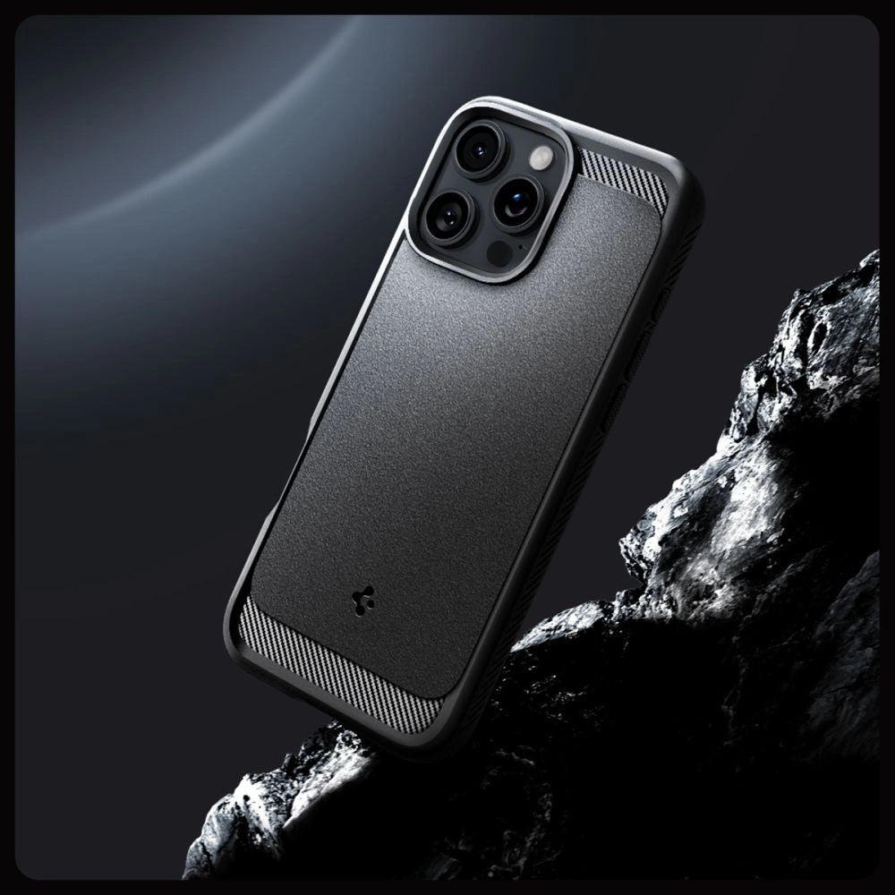 Spigen Rugged Armor MagSafe Case for iPhone 16 Pro Max - Black_8
