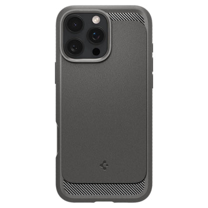 Spigen Rugged Armor MagSafe Case for iPhone 16 Pro Max - Gray_1