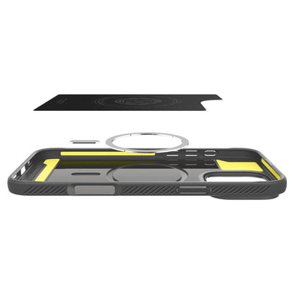 Spigen Rugged Armor MagSafe Case for iPhone 16 Pro Max - Gray_6