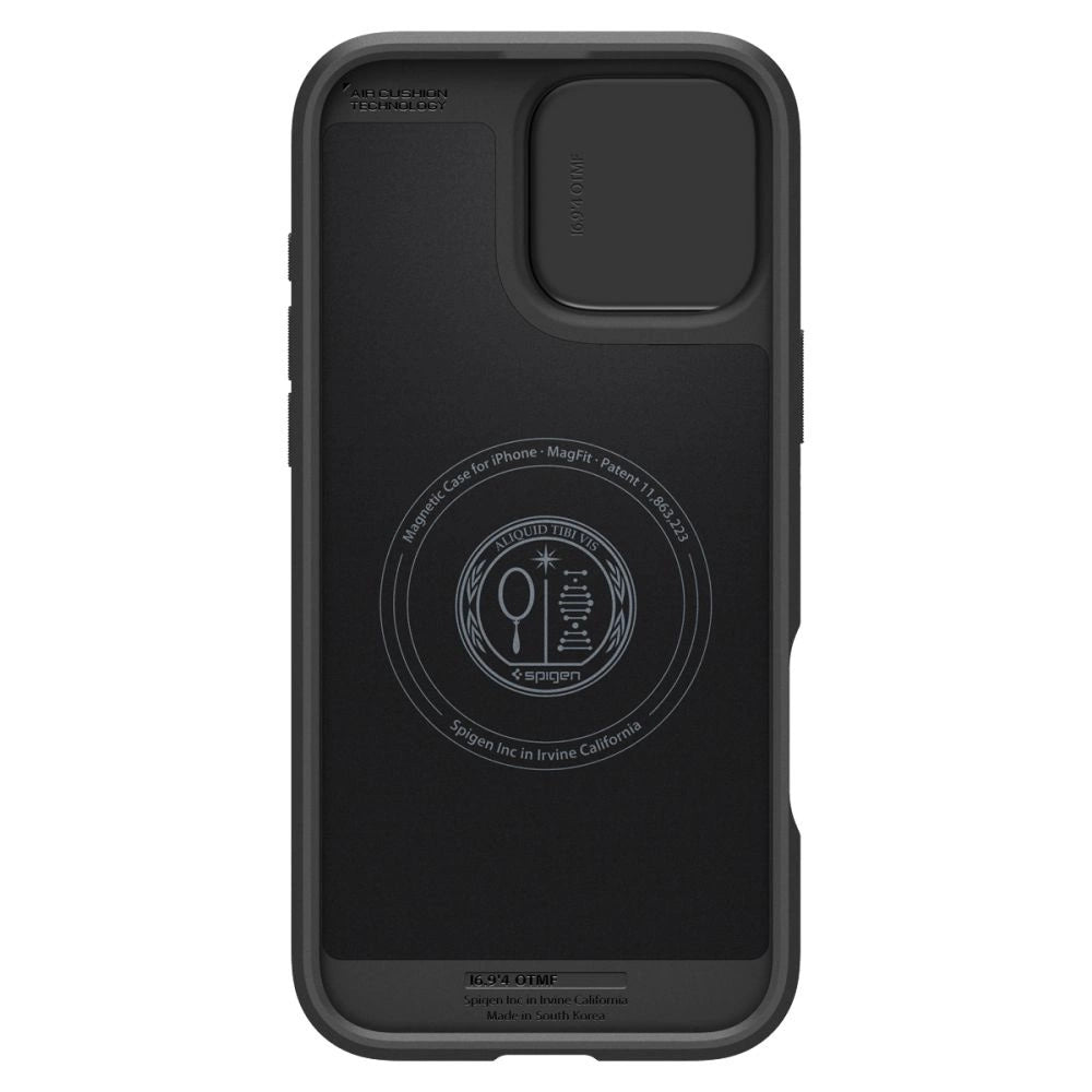 Spigen Optik Armor Mag Case with MagSafe for iPhone 16 Pro Max - Black_3