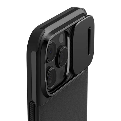 Spigen Optik Armor Mag Case with MagSafe for iPhone 16 Pro Max - Black_5