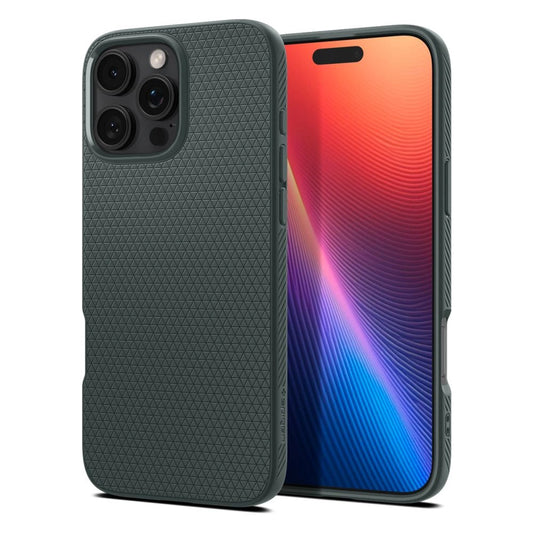 Spigen Liquid Air Case for iPhone 16 Pro Max - Green_0