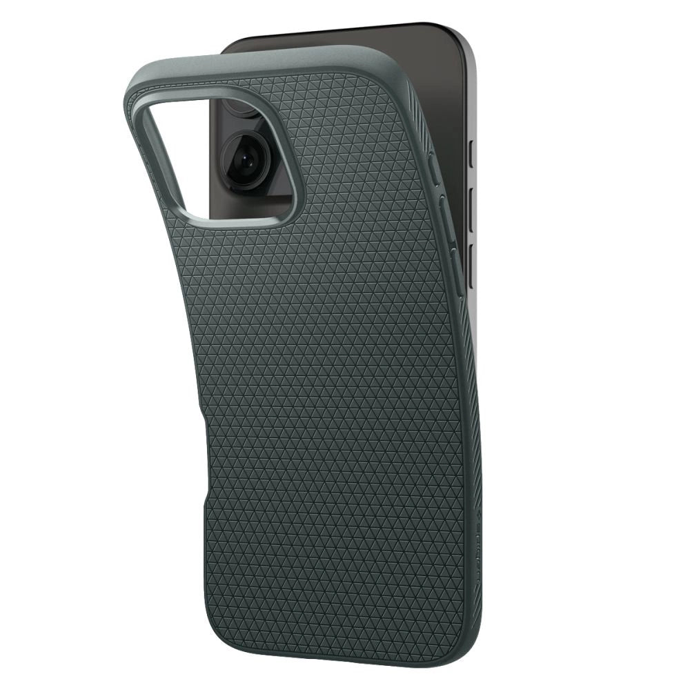 Spigen Liquid Air Case for iPhone 16 Pro Max - Green_4