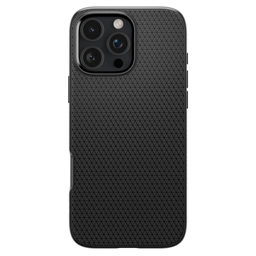 Spigen Liquid Air Case for iPhone 16 Pro Max - Black_1