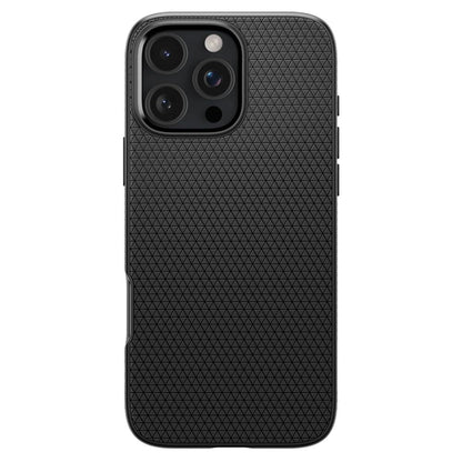 Spigen Liquid Air Case for iPhone 16 Pro Max - Black_1