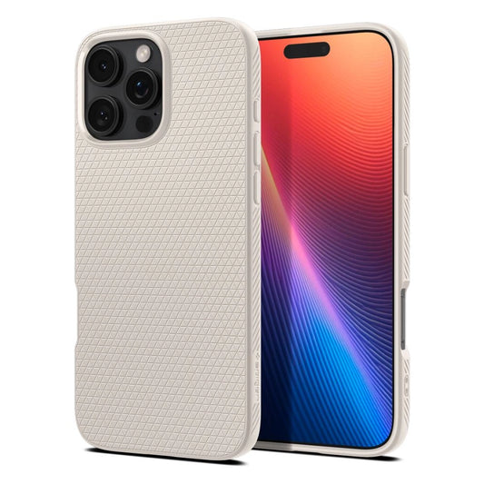 Spigen Liquid Air Case for iPhone 16 Pro Max - Titanium_0