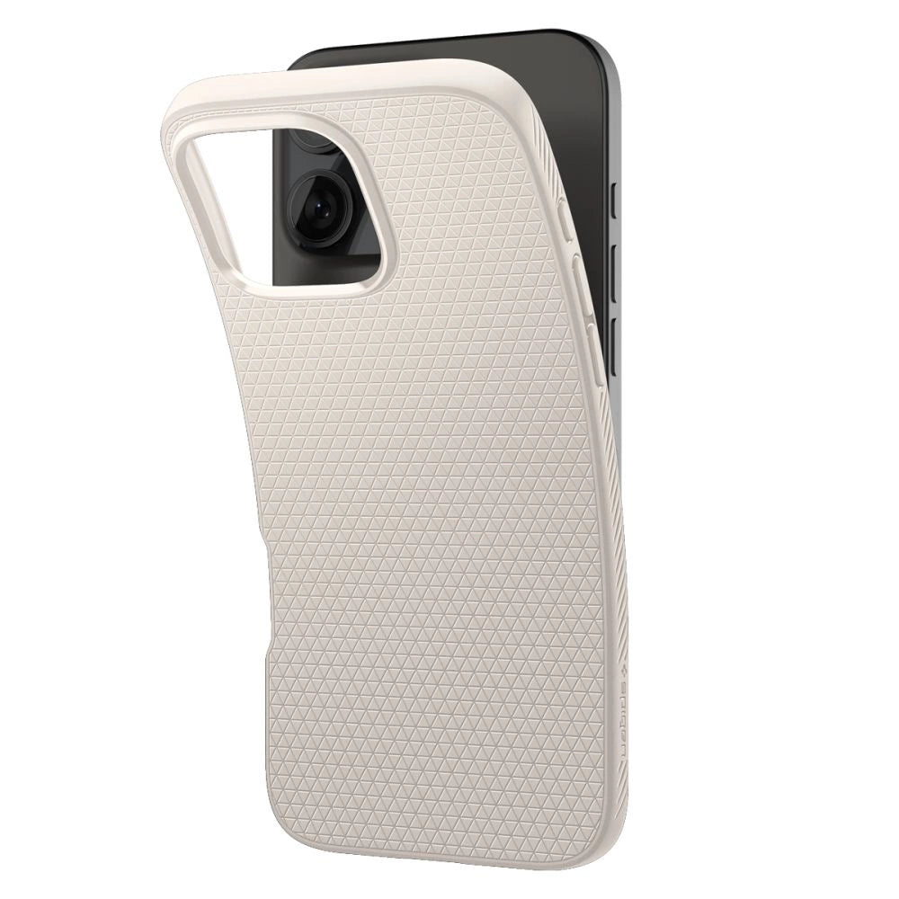 Spigen Liquid Air Case for iPhone 16 Pro Max - Titanium_4