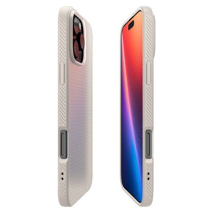 Spigen Liquid Air Case for iPhone 16 Pro Max - Titanium_5