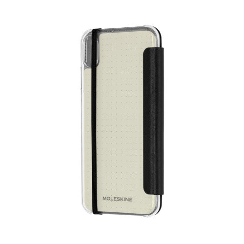 Moleskine ET9CBPXSMCLR funda para telÃ©fono mÃ³vil 16,5 cm (6.5") Folio Negro, Transparente_0
