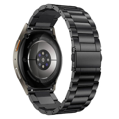 Tech-Protect Stainless Strap for Samsung Galaxy Watch 4 / 5 / 5 Pro / 6 / 7 / FE - Black_1
