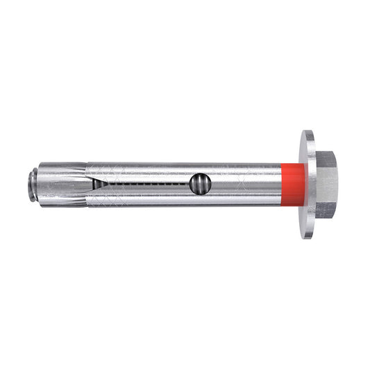 Caixa 25 buchas metÃ¡licas fsl 16 t acabamento hexagonal m12x80mm 45656 fischer_0