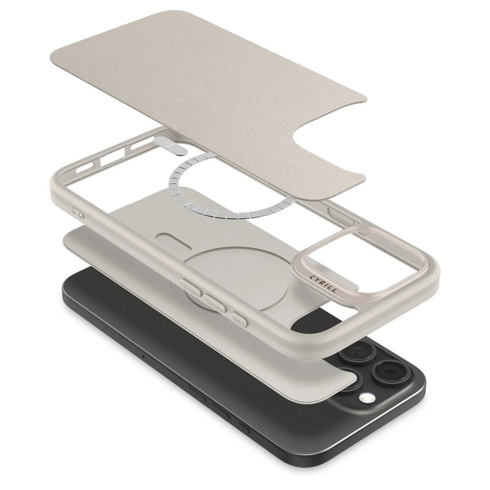 Spigen Cyrill Kajuk MagSafe iPhone 16 Pro Max Case - Beige_6