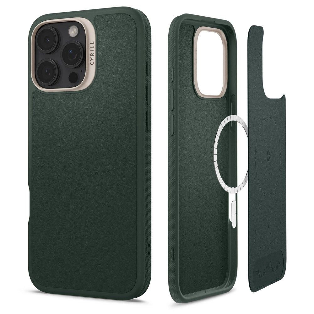 Spigen Cyrill Kajuk MagSafe iPhone 16 Pro Max Case - Green_0