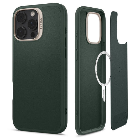 Spigen Cyrill Kajuk MagSafe iPhone 16 Pro Max Case - Green_0