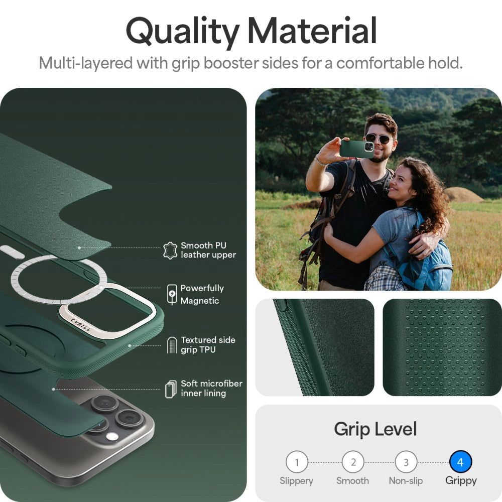 Spigen Cyrill Kajuk MagSafe iPhone 16 Pro Max Case - Green_10
