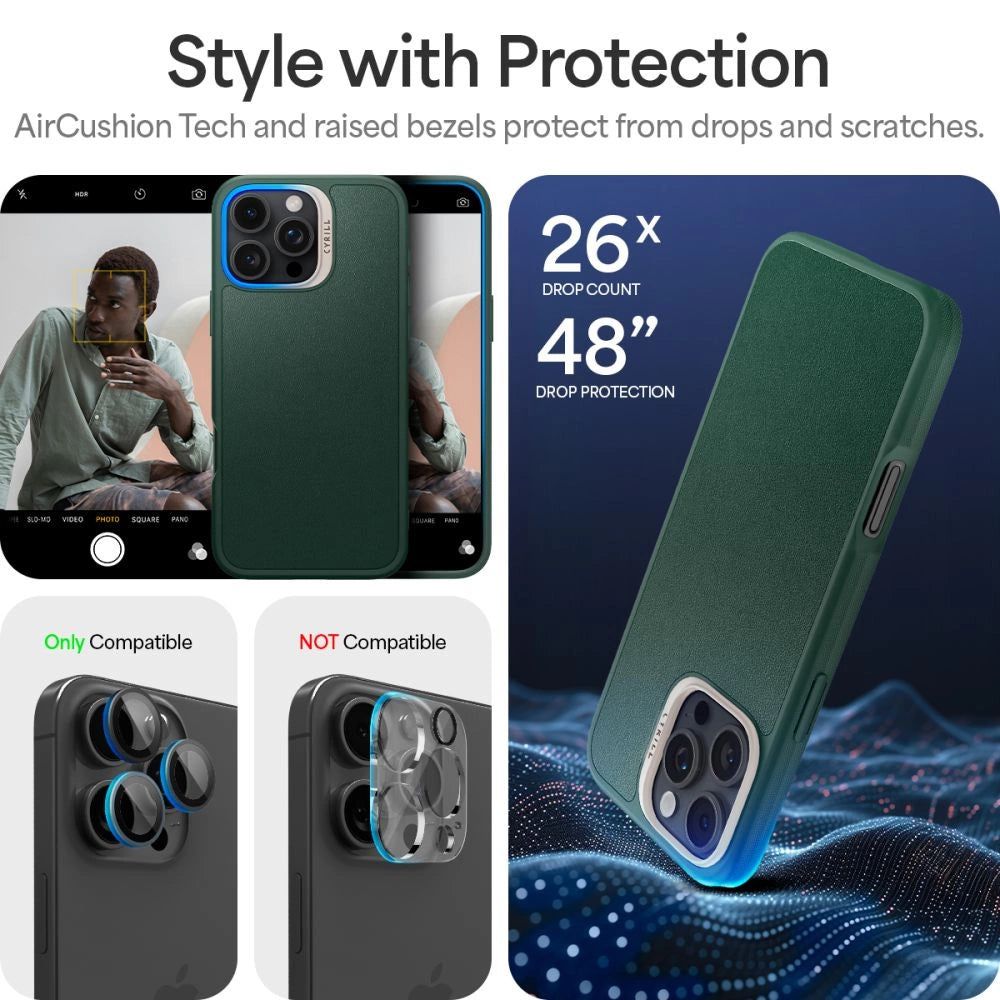 Spigen Cyrill Kajuk MagSafe iPhone 16 Pro Max Case - Green_12