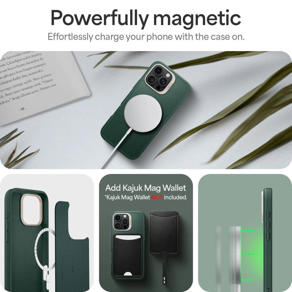 Spigen Cyrill Kajuk MagSafe iPhone 16 Pro Max Case - Green_13