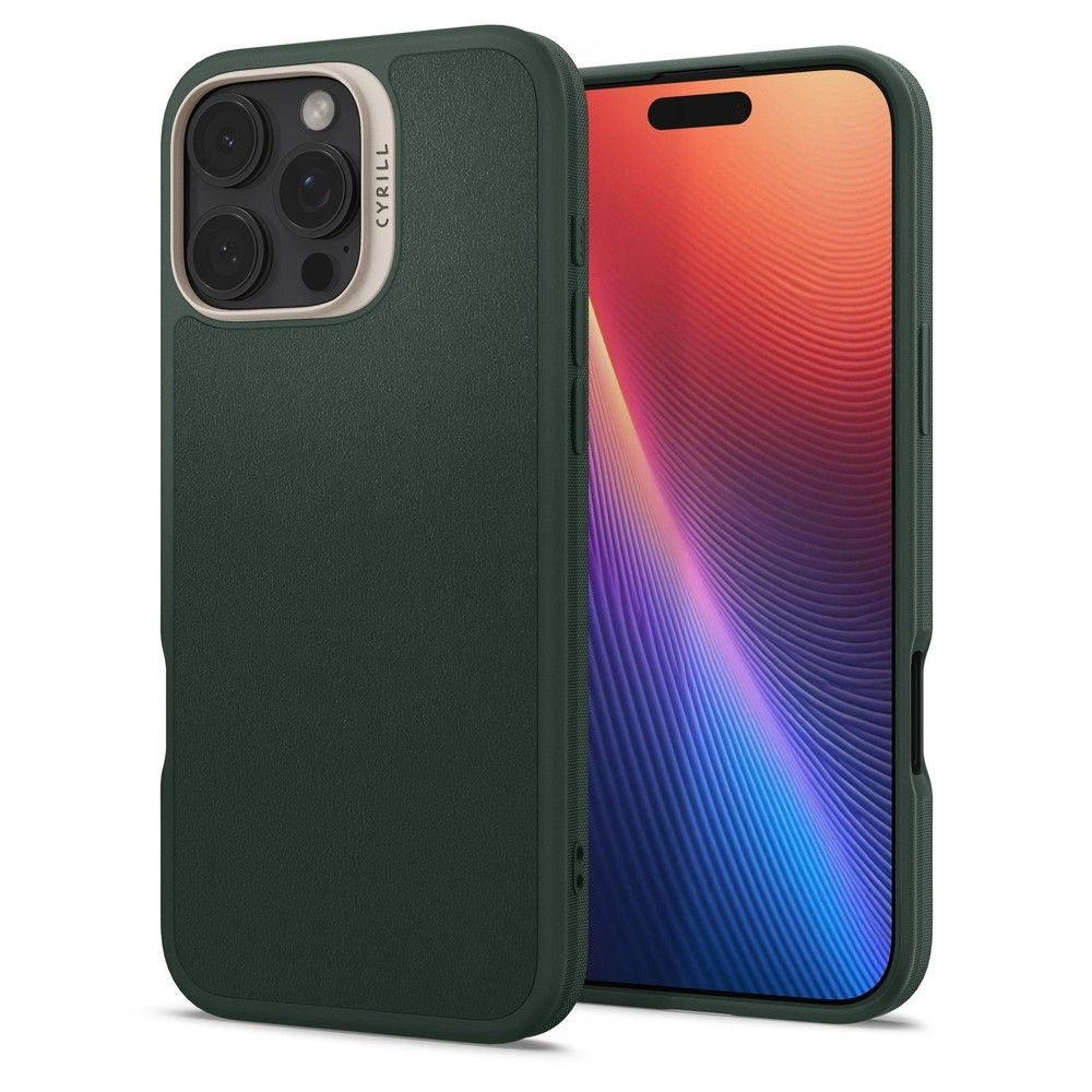 Spigen Cyrill Kajuk MagSafe iPhone 16 Pro Max Case - Green_1