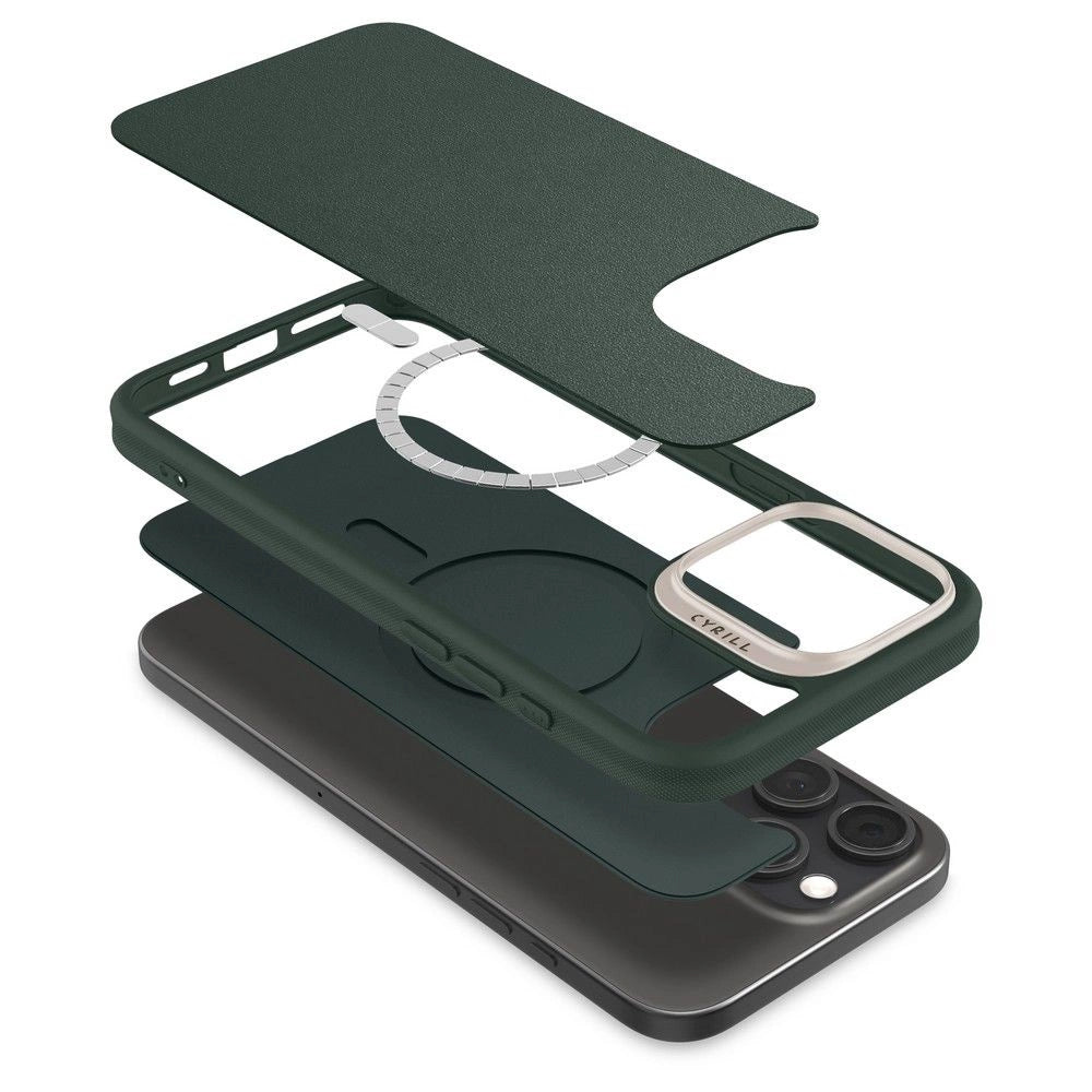 Spigen Cyrill Kajuk MagSafe iPhone 16 Pro Max Case - Green_7