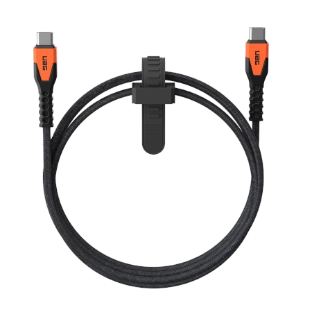 UAG Rugged Cable USB-C 60W 1.5m - Orange_0