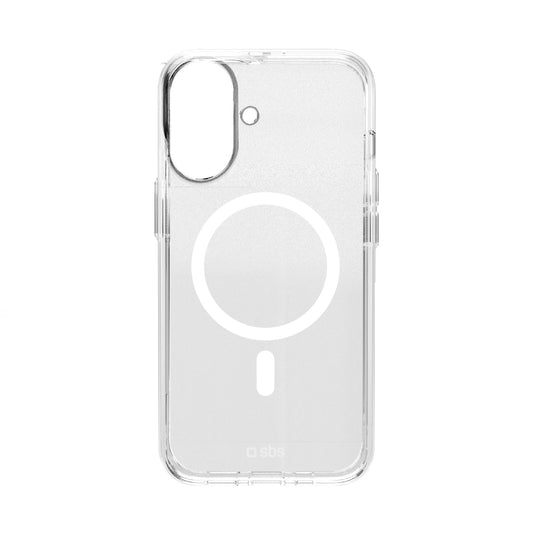 SBS Extreme Mag D3O MagSafe Case for iPhone 16 Plus - Transparent_0