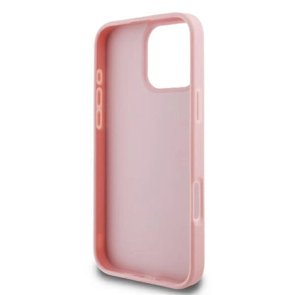 Guess Fixed Glitter Big 4G Case for iPhone 16 Pro - Pink_6