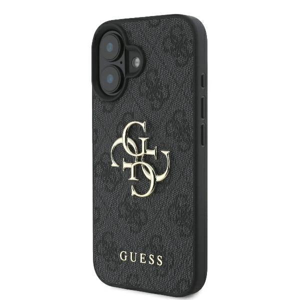 Guess 4G Big Logo iPhone 16 Case - Black_1