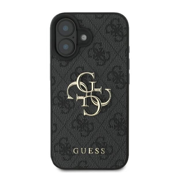 Guess 4G Big Logo iPhone 16 Case - Black_2