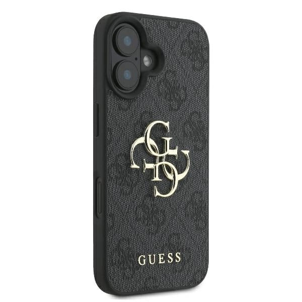 Guess 4G Big Logo iPhone 16 Case - Black_3