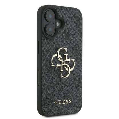 Guess 4G Big Logo iPhone 16 Case - Black_3