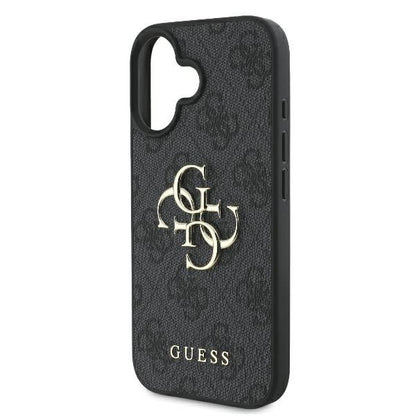 Guess 4G Big Logo iPhone 16 Case - Black_5