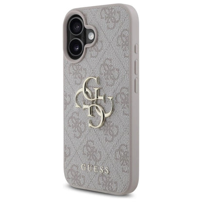 Guess 4G Big Logo iPhone 16 Case - Pink_1