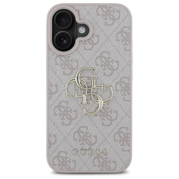 Guess 4G Big Logo iPhone 16 Case - Pink_2