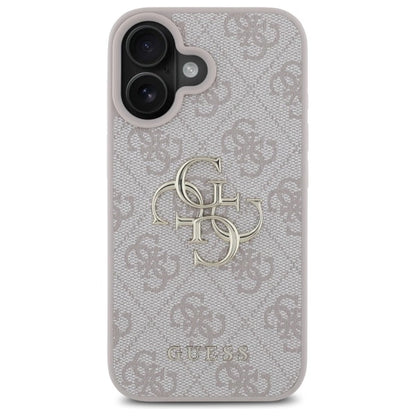 Guess 4G Big Logo iPhone 16 Case - Pink_2