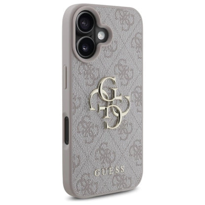 Guess 4G Big Logo iPhone 16 Case - Pink_3