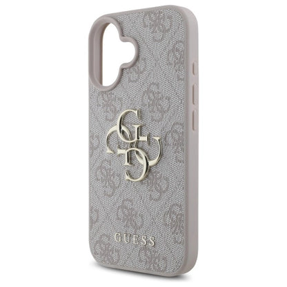 Guess 4G Big Logo iPhone 16 Case - Pink_5