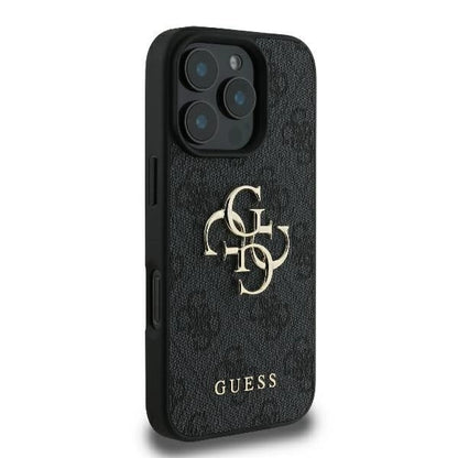 Guess 4G Big Logo iPhone 16 Pro Max Case - Black_3