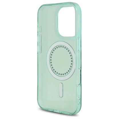 Guess IML Rhinestones MagSafe iPhone 16 Pro Max Case - Green_6