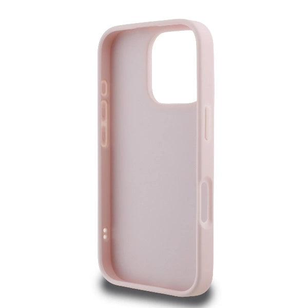 Karl Lagerfeld Quilted Signature iPhone 16 Pro Case - Pink_6