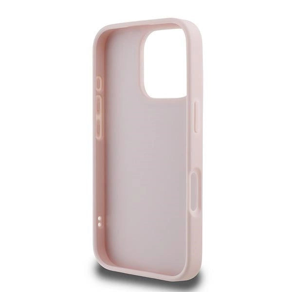Karl Lagerfeld Quilted Signature iPhone 16 Pro Max Case - Pink_6