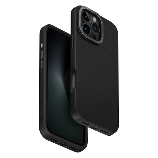 Uniq Keva Max Magclick Charging Case for iPhone 16 Pro Max - Black_0