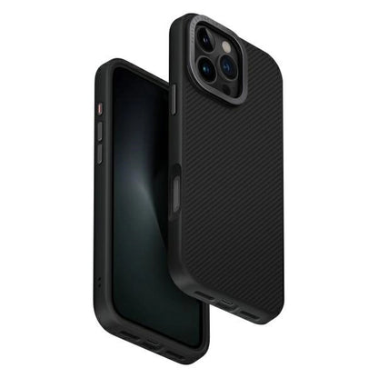 Uniq Keva Max Magclick Charging Case for iPhone 16 Pro Max - Black_0