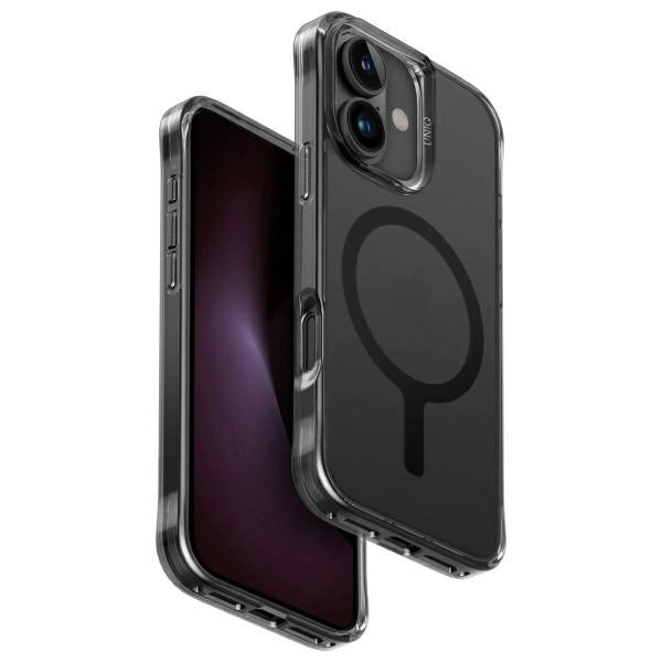 Uniq LifePro Xtreme Magclick Charging Case for iPhone 16 - Black_0