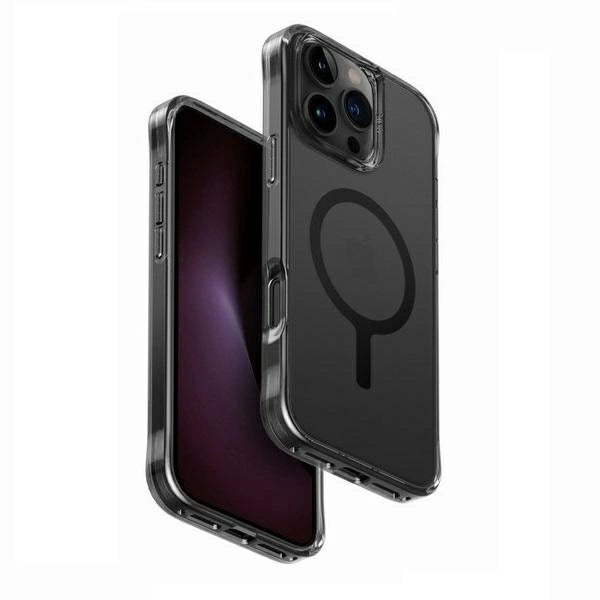 Uniq LifePro Xtreme Magclick Charging Case for iPhone 16 Pro Max - Gray_0