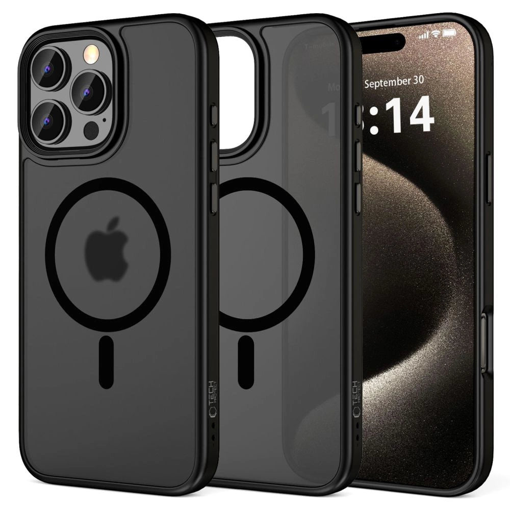 Tech-Protect MagMat MagSafe iPhone 16 Pro Case - Black_0