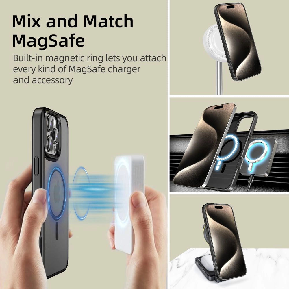 Tech-Protect MagMat MagSafe iPhone 16 Pro Case - Black_3