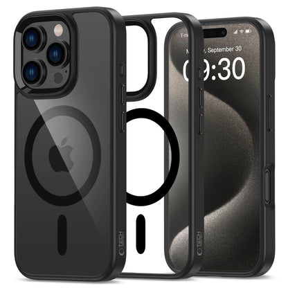 Tech-Protect MagMat MagSafe iPhone 16 Pro Case - Clear_0