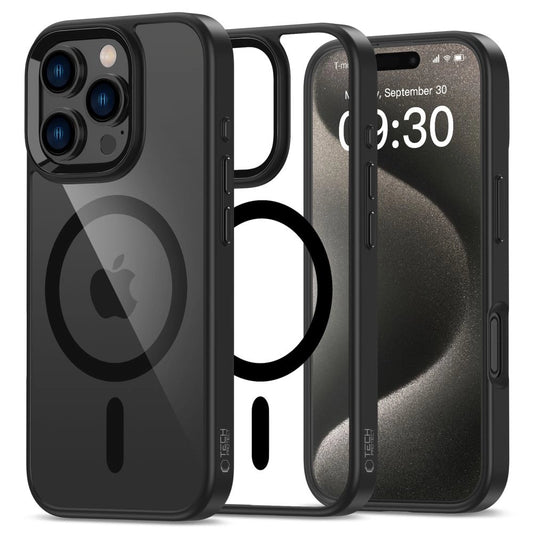 Tech-Protect MagMat MagSafe iPhone 16 Pro Case - Clear_0