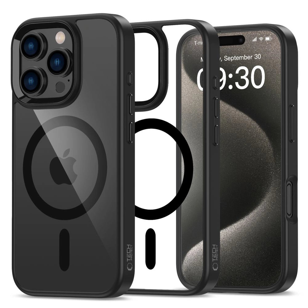 Tech-Protect MagMat MagSafe Case for iPhone 16 Pro Max - Clear_0